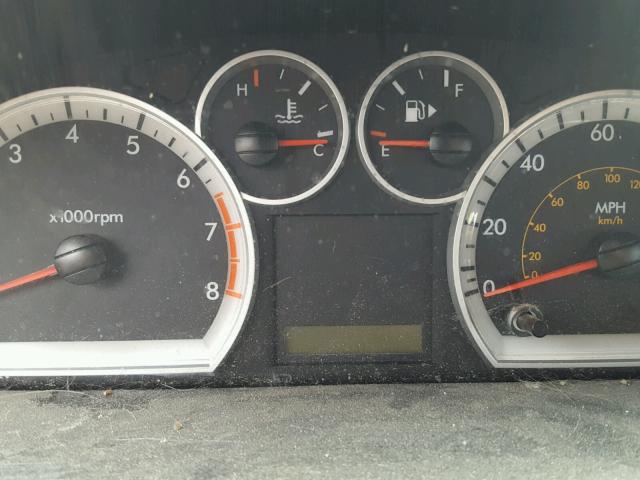 KL1TD5DEXAB127985 - 2010 CHEVROLET AVEO LS RED photo 8