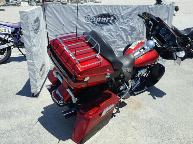 1HD1KEM17CB682199 - 2012 HARLEY-DAVIDSON FLHTK ELEC 栗色 照片 4