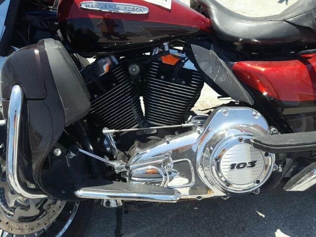 1HD1KEM17CB682199 - 2012 HARLEY-DAVIDSON FLHTK ELEC 栗色 照片 7