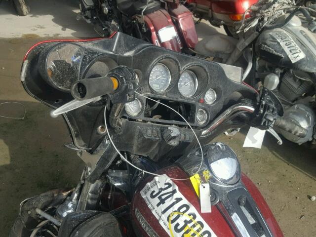 1HD1KEM17CB682199 - 2012 HARLEY-DAVIDSON FLHTK ELEC 栗色 照片 9