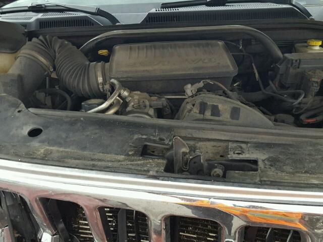 1J8HG48P47C593788 - 2007 JEEP COMMANDER მუქწითელი ფოტო 7