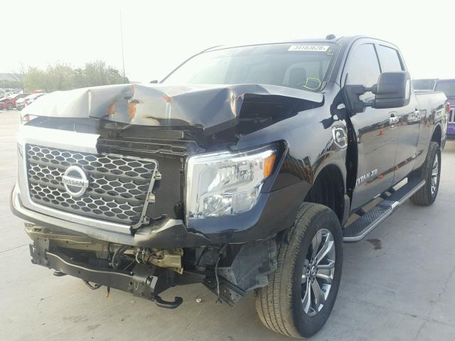 1N6BA1F45HN509700 - 2017 NISSAN TITAN XD S BLACK photo 2