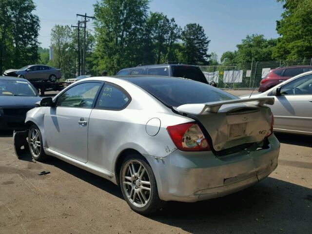 JTKDE177260064537 - 2006 TOYOTA SCION TC 银色 照片 3