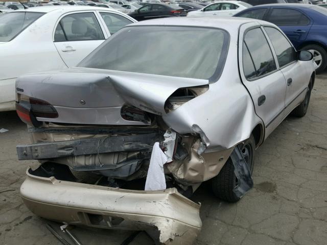 1Y1SK5267TZ036653 - 1996 GEO PRIZM BASE BEIGE photo 4