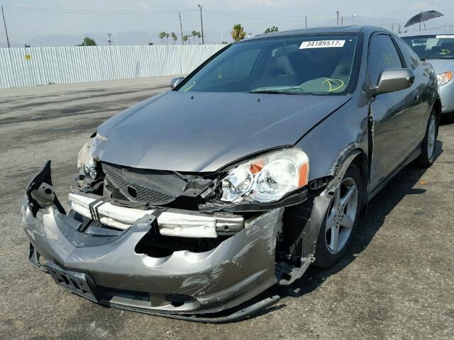 JH4DC54884S005400 - 2004 ACURA RSX GRAY photo 2