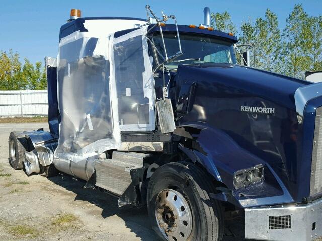 1XKDDP0X2EJ969476 - 2014 KENWORTH CONSTRUCTI BLUE photo 9