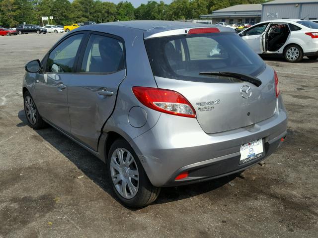 JM1DE1KY2E0188992 - 2014 MAZDA MAZDA2 SPO 银色 照片 3