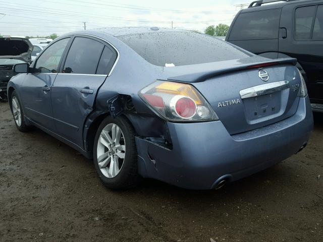 1N4BL2AP2CC139398 - 2012 NISSAN ALTIMA SR BLUE photo 3