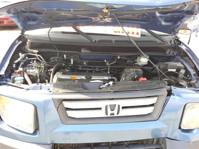 5J6YH18788L013683 - 2008 HONDA ELEMENT EX BLUE photo 7