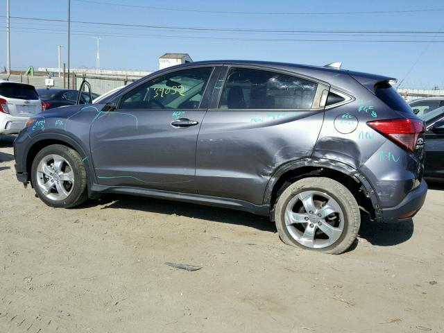 3CZRU5H59GM721010 - 2016 HONDA HR-V EX GRAY photo 9