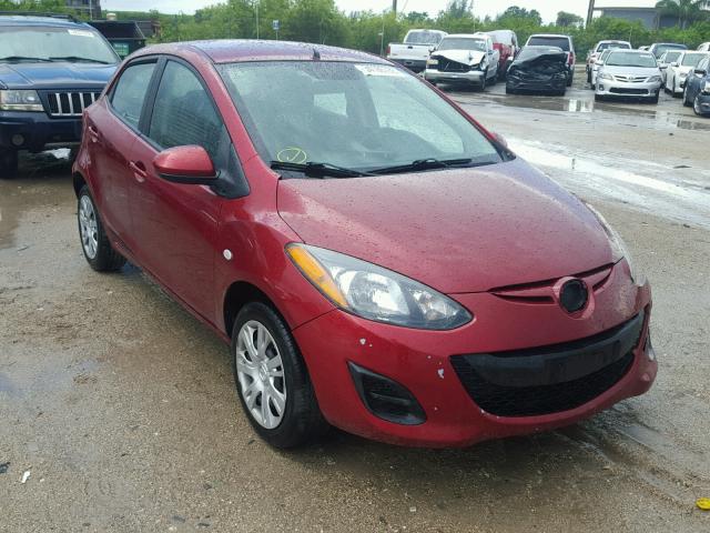 JM1DE1KZ1E0179368 - 2014 MAZDA MAZDA2 SPO 红色 照片 1