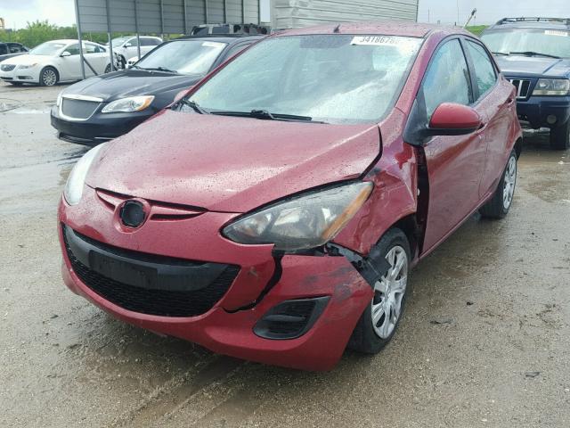 JM1DE1KZ1E0179368 - 2014 MAZDA MAZDA2 SPO 红色 照片 2