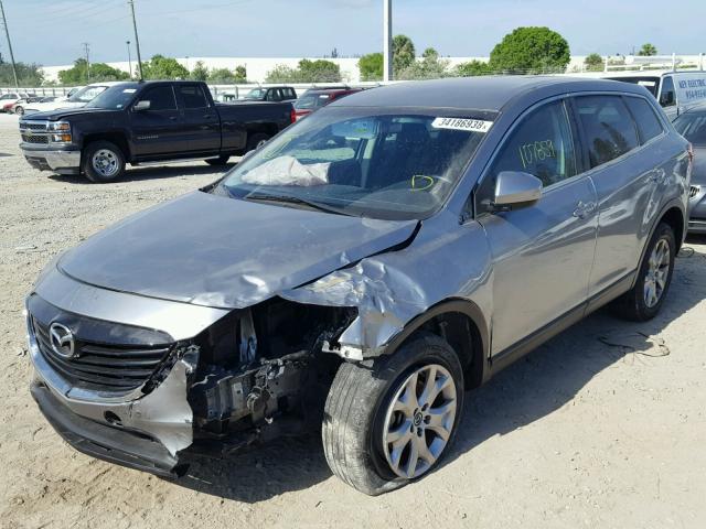 JM3TB2BA8F0465117 - 2015 MAZDA CX-9 SPORT SILVER photo 2