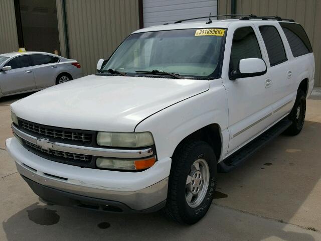 1GNEC16Z03J130018 - 2003 CHEVROLET SUBURBAN C WHITE photo 2