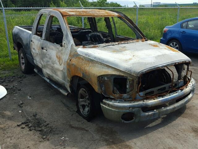 1D7HU182X7J593962 - 2007 DODGE RAM 1500 S BURN photo 1