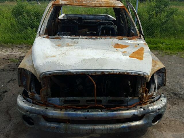 1D7HU182X7J593962 - 2007 DODGE RAM 1500 S BURN photo 9