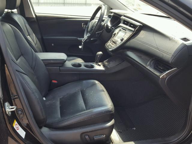 4T1BK1EB7GU202822 - 2016 TOYOTA AVALON XLE BLACK photo 5