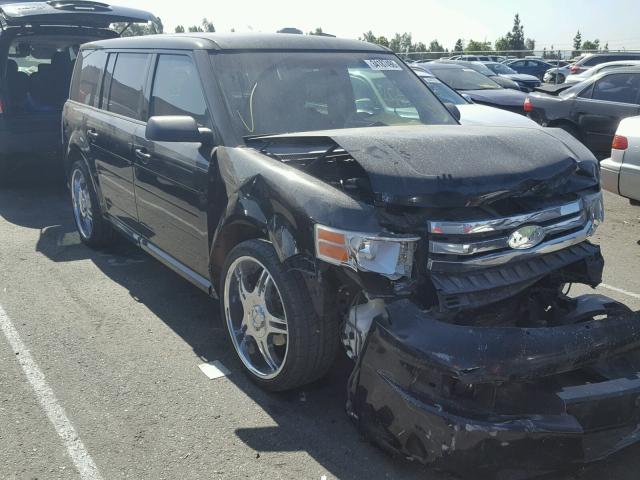 2FMDK51C09BA02923 - 2009 FORD FLEX SE BLACK photo 1