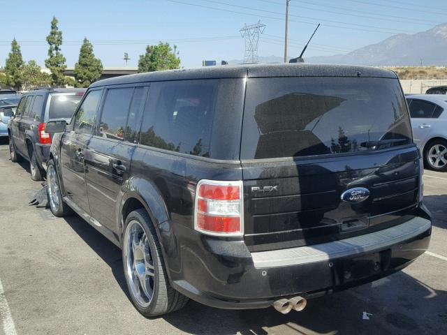 2FMDK51C09BA02923 - 2009 FORD FLEX SE BLACK photo 3