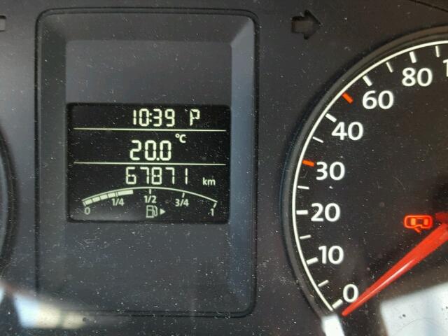 3VW2K7AJ8CM411857 - 2012 VOLKSWAGEN JETTA BASE 黑色 照片 8