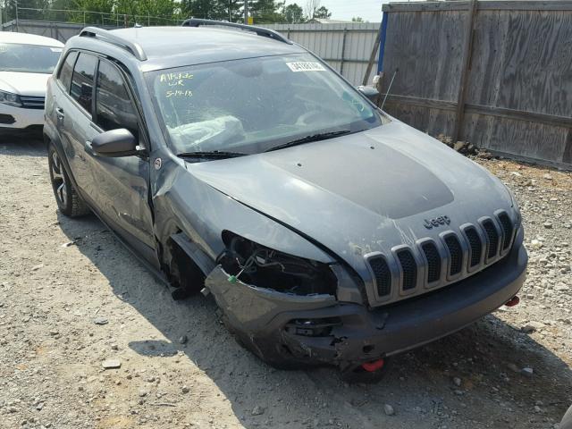 1C4PJMBS6EW134923 - 2014 JEEP CHEROKEE T GRAY photo 1