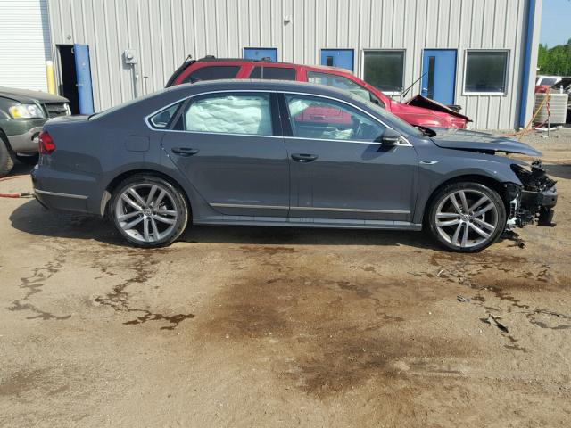 1VWDT7A34HC062700 - 2017 VOLKSWAGEN PASSAT R-L CHARCOAL photo 10