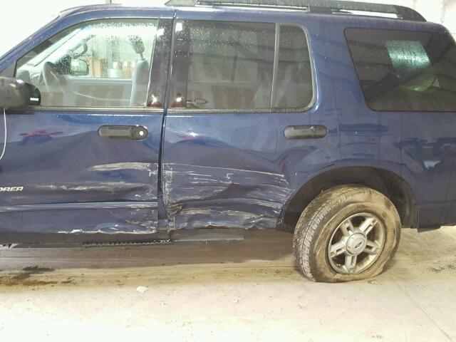 1FMZU73E55UB47776 - 2005 FORD EXPLORER X BLUE photo 9