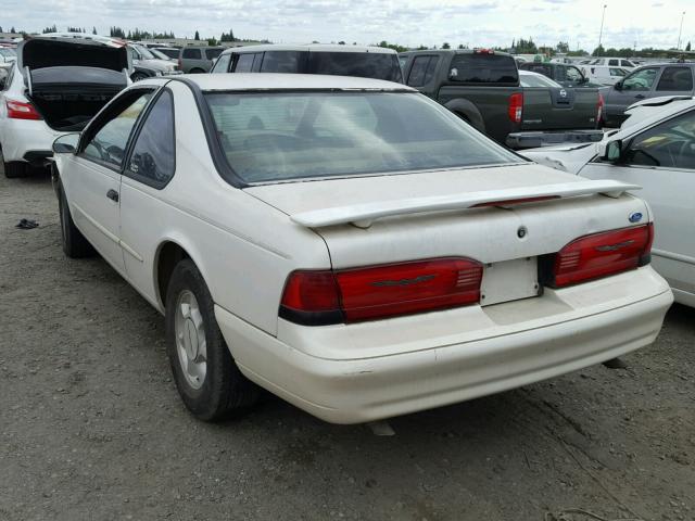 1FALP62W4SH117023 - 1995 FORD THUNDERBIR WHITE photo 3