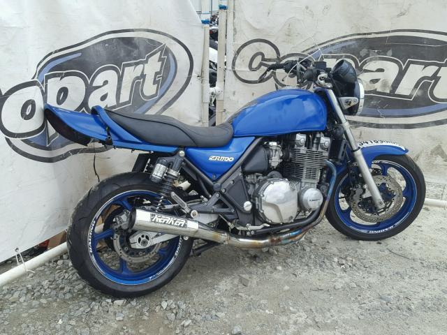 JKAZRBA13PA025134 - 1993 KAWASAKI ZR1100 BLUE photo 4