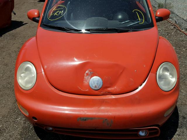 3VWCK21YX3M317533 - 2003 VOLKSWAGEN NEW BEETLE ნარინჯისფერი ფოტო 9
