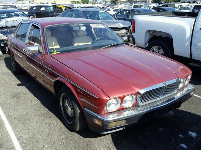 SAJKV164XJC551483 - 1988 JAGUAR VANDENPLAS BURGUNDY photo 1