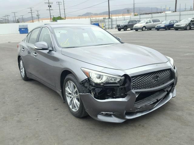 JN1EV7AP2HM740104 - 2017 INFINITI Q50 PREMIU GRAY photo 1