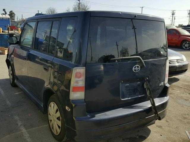 JTLKT334540138580 - 2004 TOYOTA SCION XB ლურჯი ფოტო 3