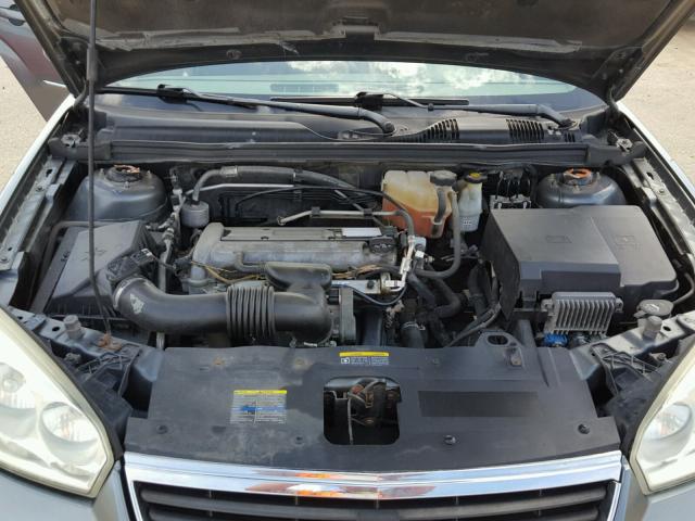 1G1ZT51F36F186758 - 2006 CHEVROLET MALIBU LT GRAY photo 7