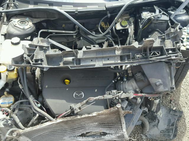 JM1BK12G881829150 - 2008 MAZDA 3 I BLACK photo 7