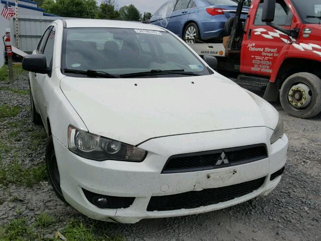 JA3AU16U68U004615 - 2008 MITSUBISHI LANCER DE WHITE photo 1