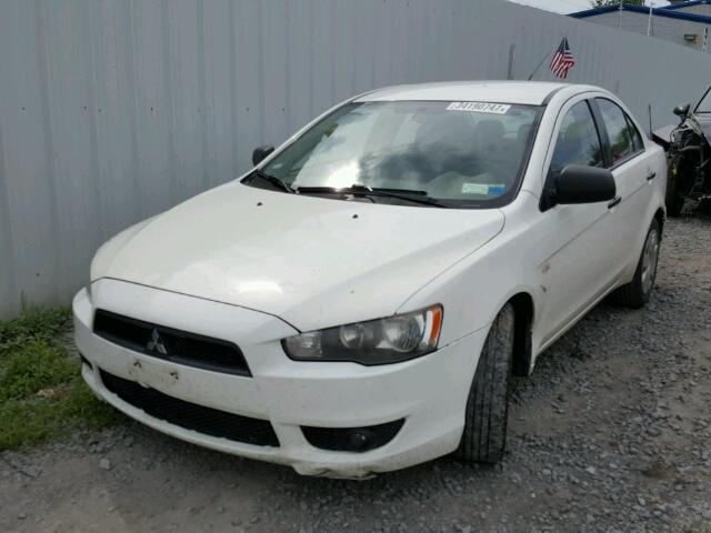 JA3AU16U68U004615 - 2008 MITSUBISHI LANCER DE WHITE photo 2