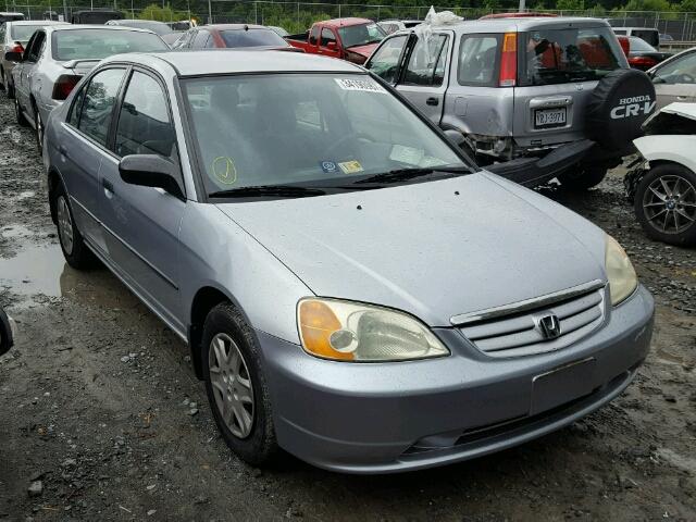 2HGES16133H568928 - 2003 HONDA CIVIC DX SILVER photo 1