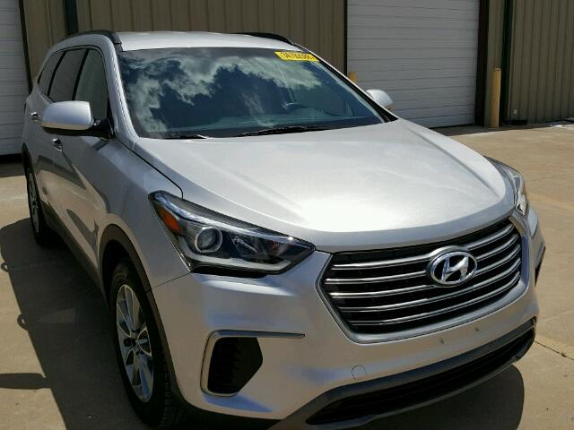 KM8SM4HF9HU221626 - 2017 HYUNDAI SANTA FE S SILVER photo 1