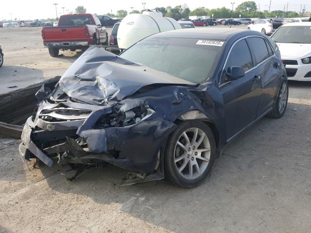 1G1ZE5E71A4152304 - 2010 CHEVROLET MALIBU LTZ 蓝色 照片 2