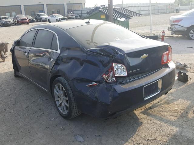 1G1ZE5E71A4152304 - 2010 CHEVROLET MALIBU LTZ 蓝色 照片 3