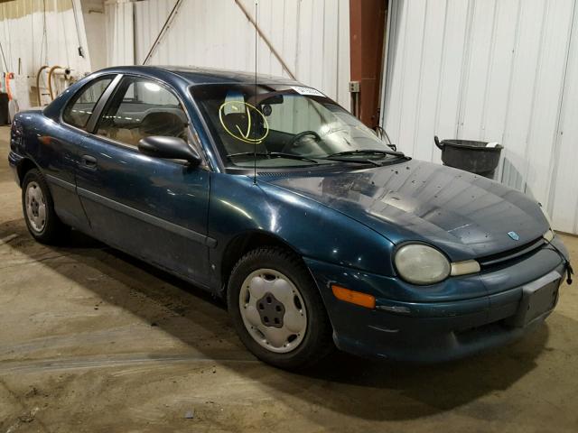 1B3ES42C6SD161173 - 1995 DODGE NEON HIGHL GREEN photo 1