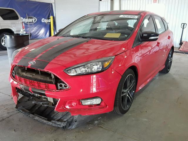 1FADP3L95GL282045 - 2016 FORD FOCUS ST RED photo 2