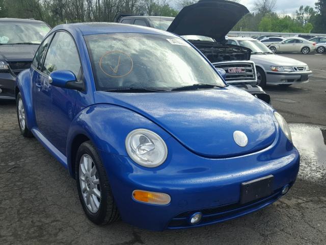 3VWCK31C25M405635 - 2005 VOLKSWAGEN NEW BEETLE 蓝色 照片 1