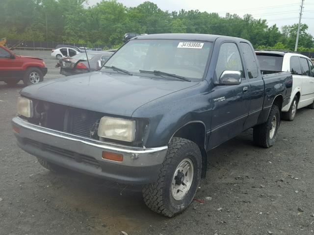 JT4VD22F4S0013439 - 1995 TOYOTA T100 XTRAC GREEN photo 2