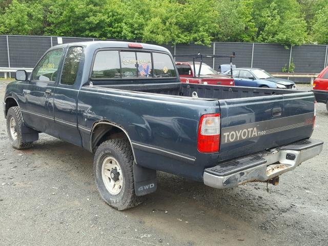 JT4VD22F4S0013439 - 1995 TOYOTA T100 XTRAC GREEN photo 3