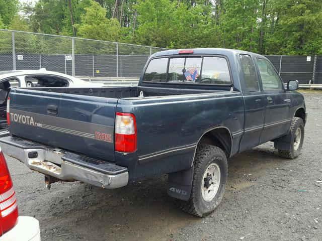 JT4VD22F4S0013439 - 1995 TOYOTA T100 XTRAC GREEN photo 4