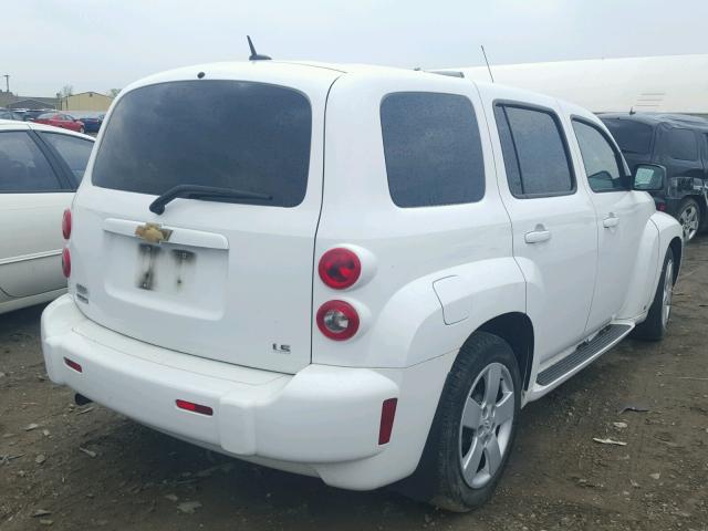 3GNDA13D48S533645 - 2008 CHEVROLET HHR LS Blanco foto 4