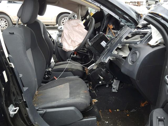 1C4NJCBA9CD565600 - 2012 JEEP COMPASS SP BLACK photo 5