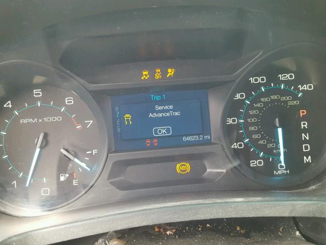 1FM5K7B83FGC60674 - 2015 FORD EXPLORER BLUE photo 8